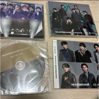 キスマイフットツー(Kis-My-Ft2)のHEARTBREAKER／C‘monova キスマイ CD(ポップス/ロック(邦楽))