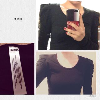 ムルーア(MURUA)のMURUA♡パワーショルダーロンT(Tシャツ(長袖/七分))