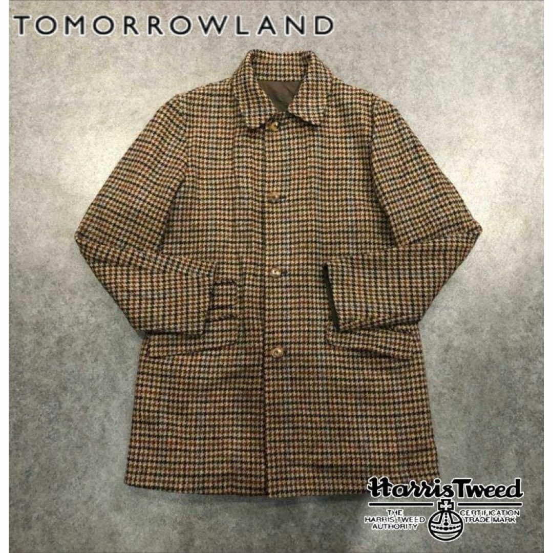 低価格の 美品☆TOMORROWLAND×ハリスツイード -harris ステンカラー