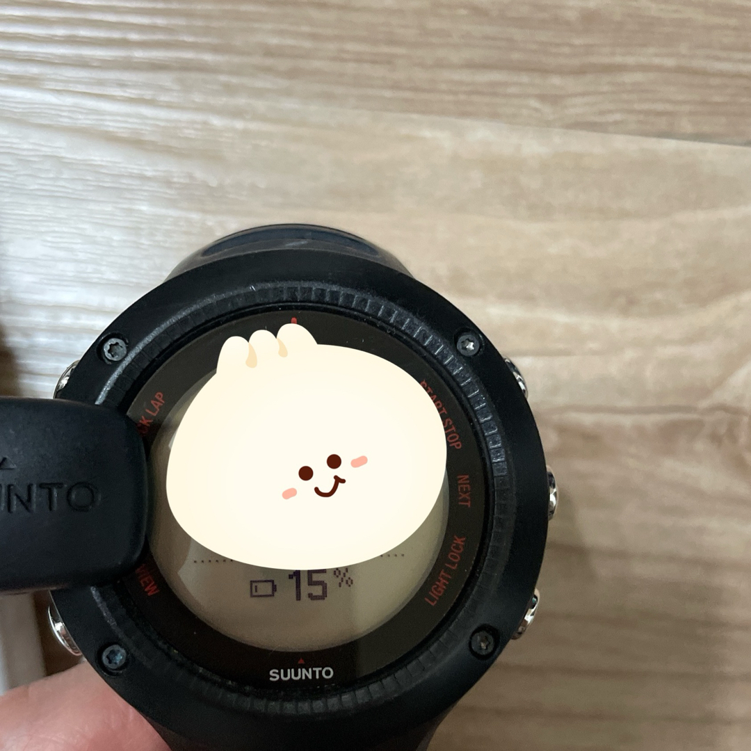 SUUNTO(スント)のSUUNTO AMBIT3 RUN BLACK 腕時計 スマートウォッチ メンズの時計(腕時計(デジタル))の商品写真