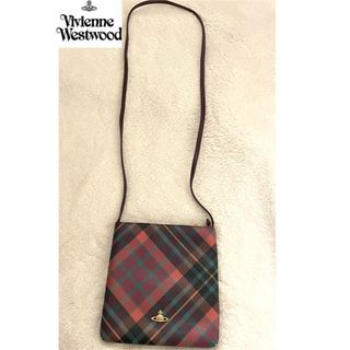 ヴィヴィアンウエストウッド(Vivienne Westwood)のvivienne westwood チェックポシェット(ショルダーバッグ)