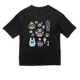 チイカワ(ちいかわ)のちいかわ飯店　ビッグTシャツ　ネオン　(Tシャツ(半袖/袖なし))