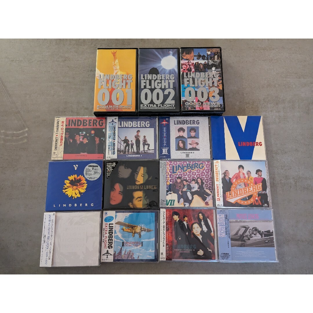 【レア】LINDBERG CD・VHSセット エンタメ/ホビーのCD(ポップス/ロック(邦楽))の商品写真