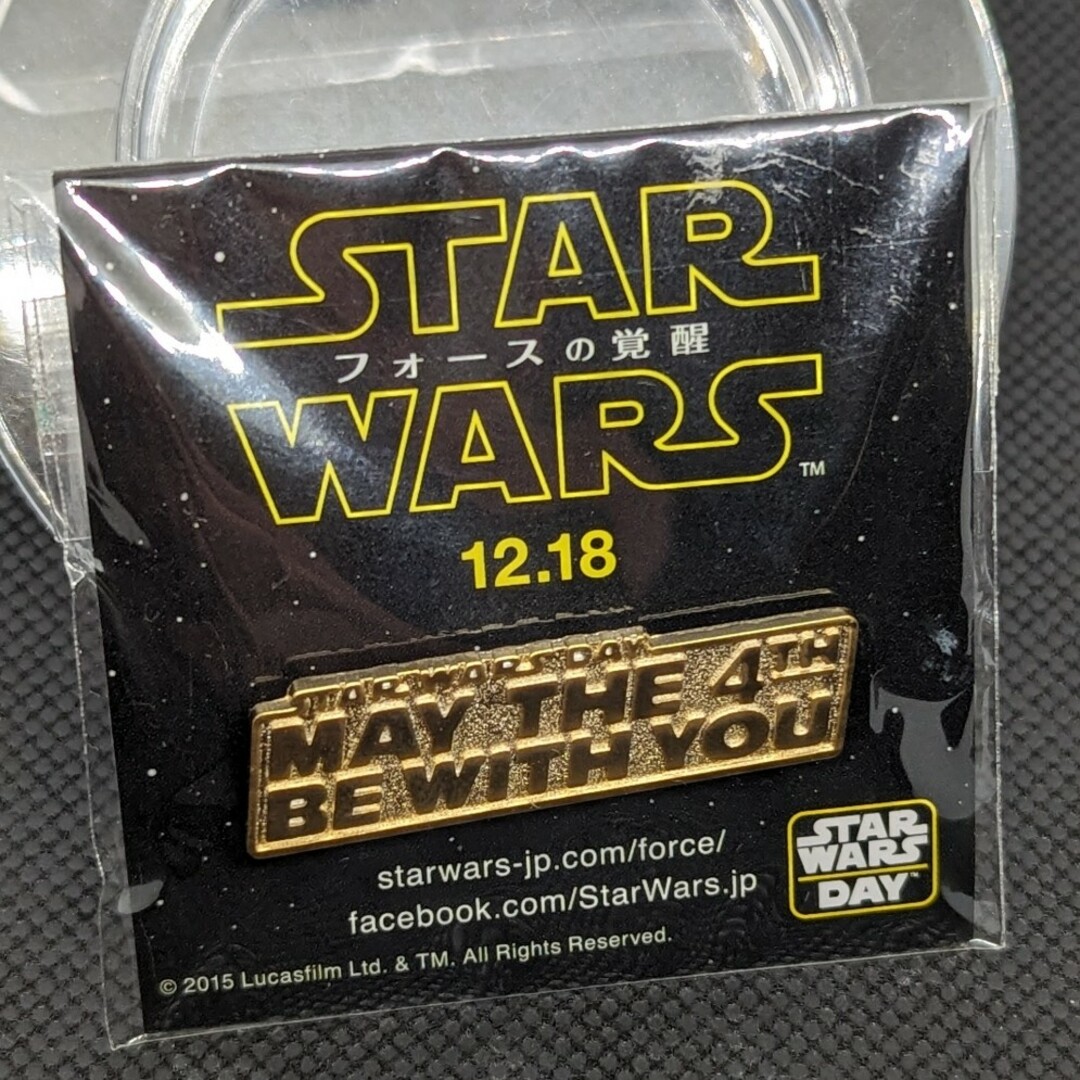 Disney(ディズニー)のスター・ウォーズ ピンバッジ エンタメ/ホビーのコレクション(ノベルティグッズ)の商品写真