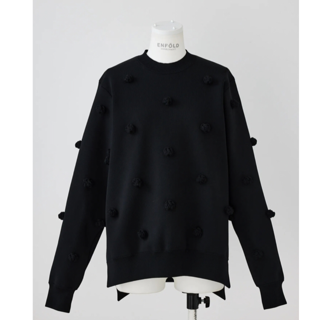 ENFOLD(エンフォルド)のenfold  ENFOLD FLOWER KNIT PULLOVER レディースのトップス(ニット/セーター)の商品写真