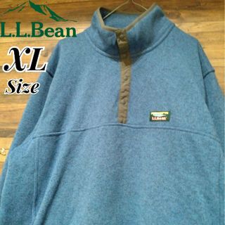 L.L.Bean - 古着 エルエルビーン L.L.Bean ハーフジップ フリースプル ...