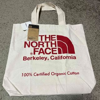 ザノースフェイス(THE NORTH FACE)の新品　THE NORTH FACE TNF コットントート ナチュラル×T(トートバッグ)