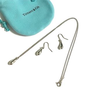 ティファニー(Tiffany & Co.)の本日価格❗美品 TIFFANY&Co. ティアドロップ ピアス ネックレスセット(ネックレス)