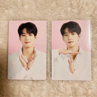【WONWOO】SEVENTEEN セブチカフェ　トレカ(アイドルグッズ)