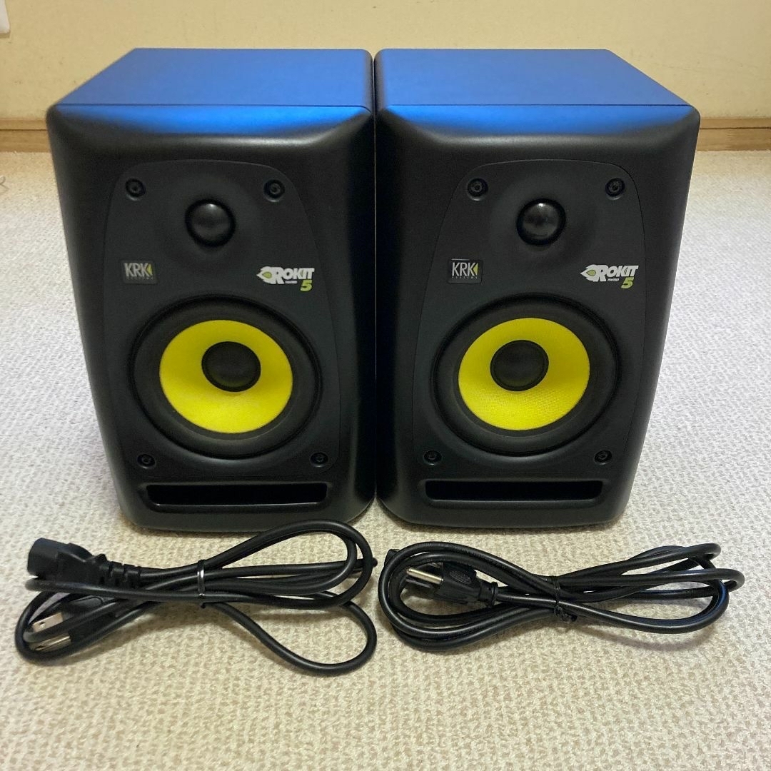 【超美品】KRK Rokit5 ロキット5 RPG2  パワードスピーカーオーディオ機器