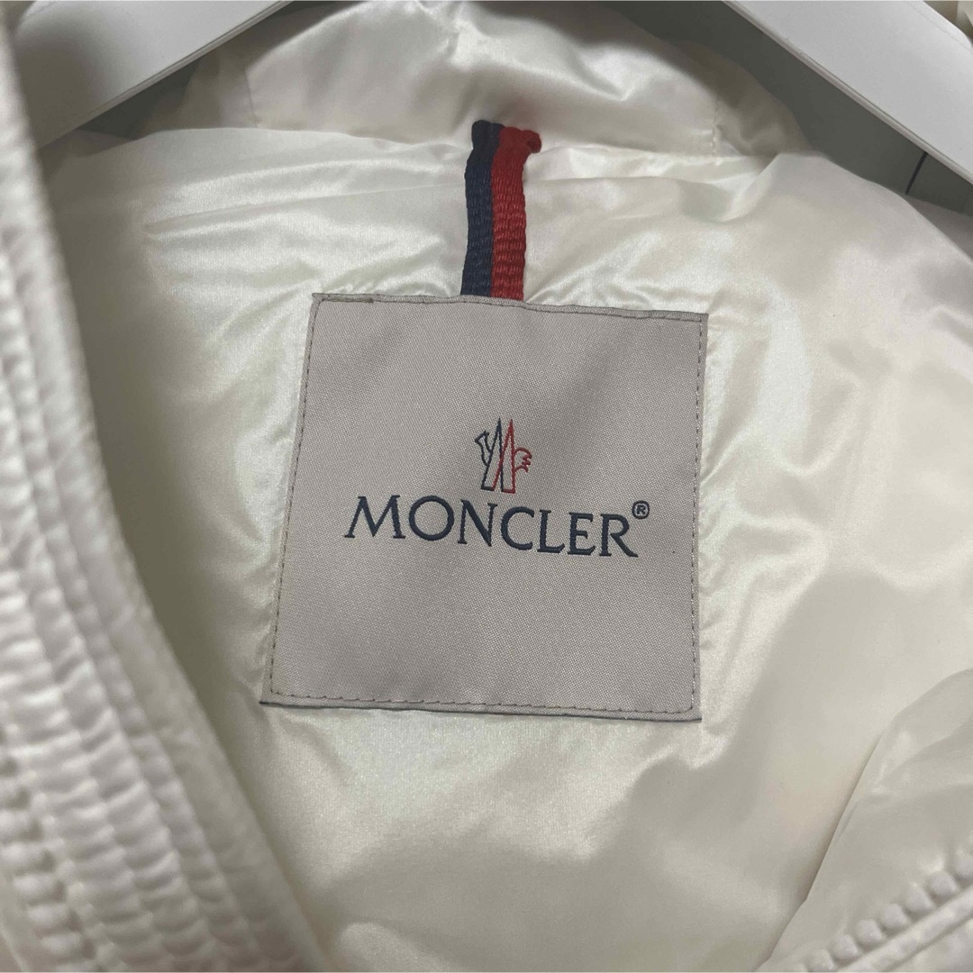 MONCLER - 【極美品・新品】MONCLER ダウン ホワイト フランス S MONCLER - 【極美品・新品】MONCLER ダウン ホワイト フランス S
