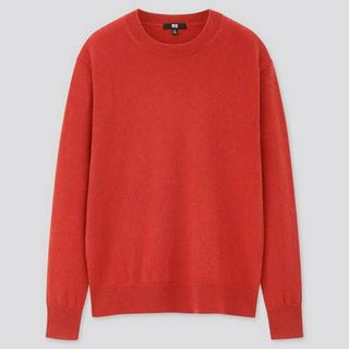 ユニクロ(UNIQLO)のカシミヤクルーネックニット(ニット/セーター)