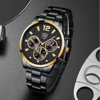 新品 送料無料 腕時計デジタル 多機能 LED ブラック(腕時計(デジタル))