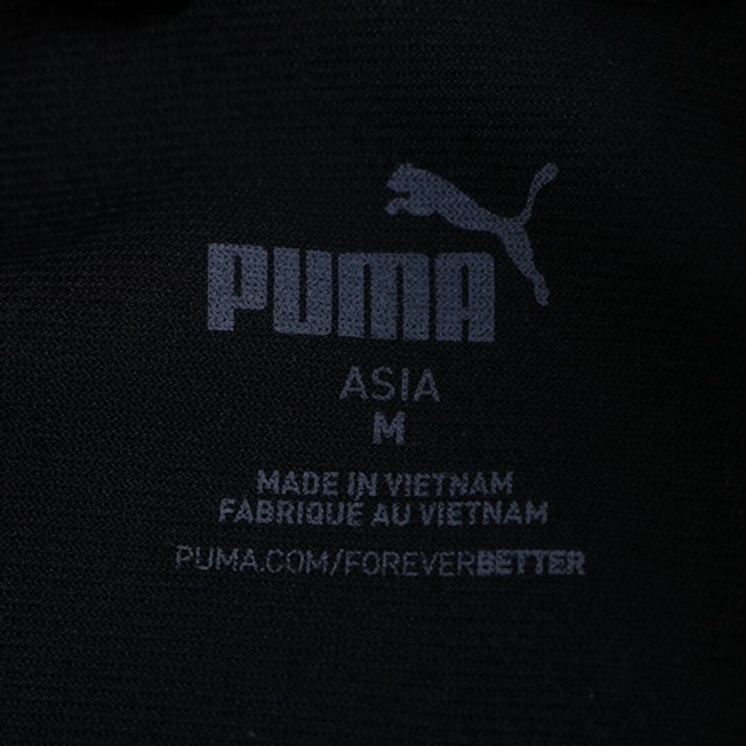 PUMA(プーマ)のプーマ トラックジャケット 長袖 ブルゾン ジャンパー スポーツウエア アウター メンズ Mサイズ ブラック PUMA メンズのジャケット/アウター(ブルゾン)の商品写真