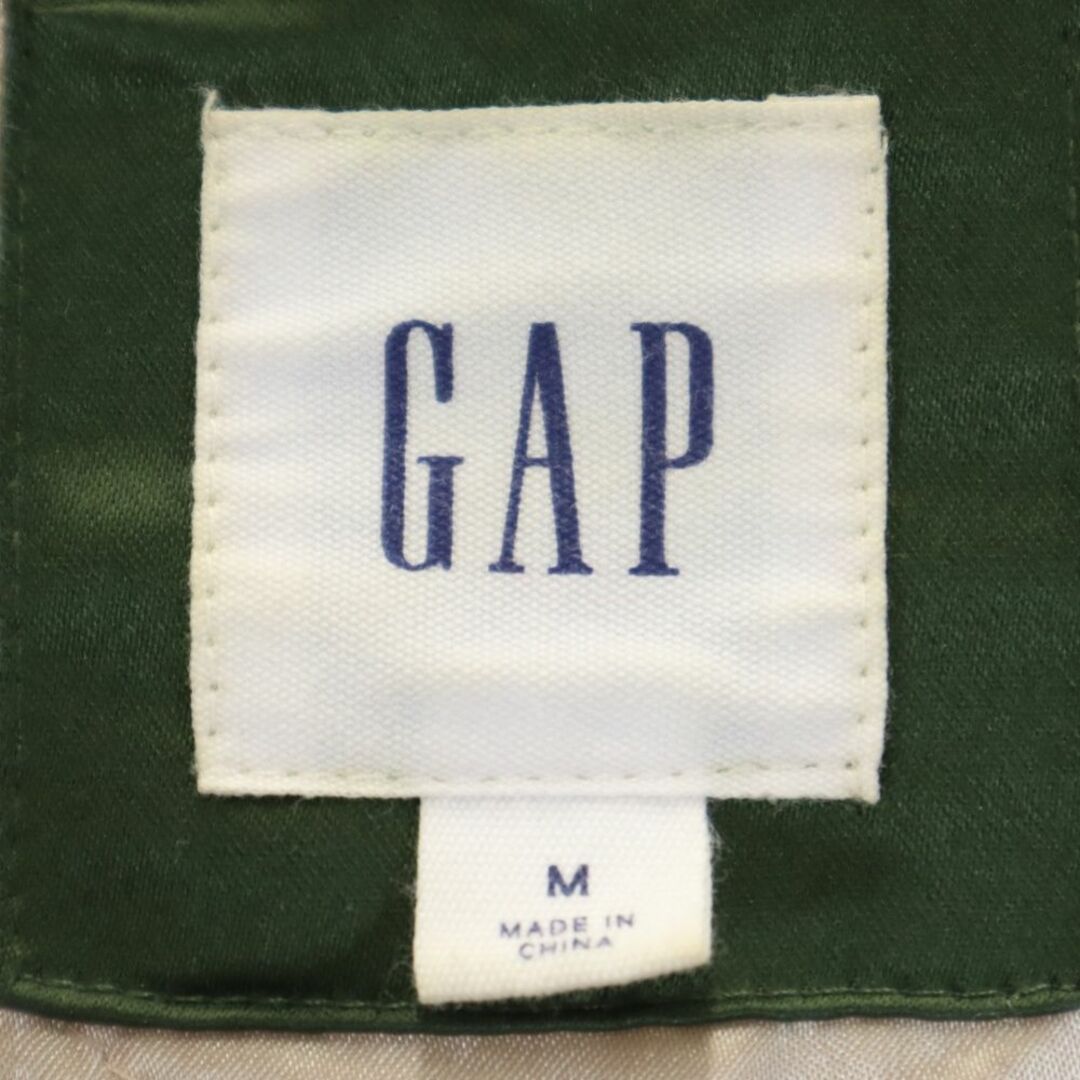 GAP(ギャップ)のギャップ 襟ファー 中綿ジャケット M グリーン GAP レディース 古着 【240107】 レディースのジャケット/アウター(ダウンジャケット)の商品写真