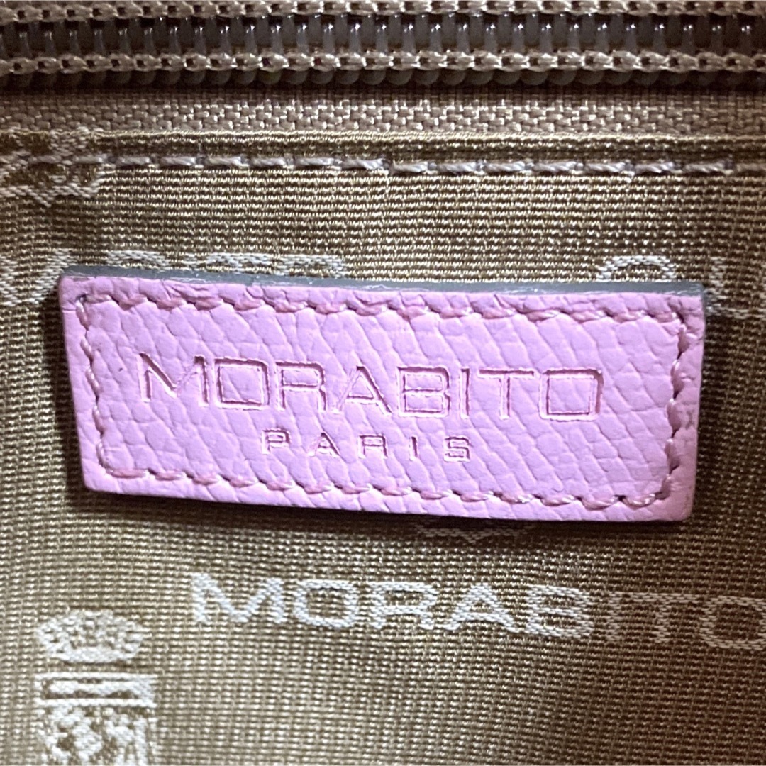 MORABITO - 【美品】MORABITO DIANE ベビーピンク レザー 2WAY MORABITO - 【美品】MORABITO DIANE ベビーピンク レザー 2WAY