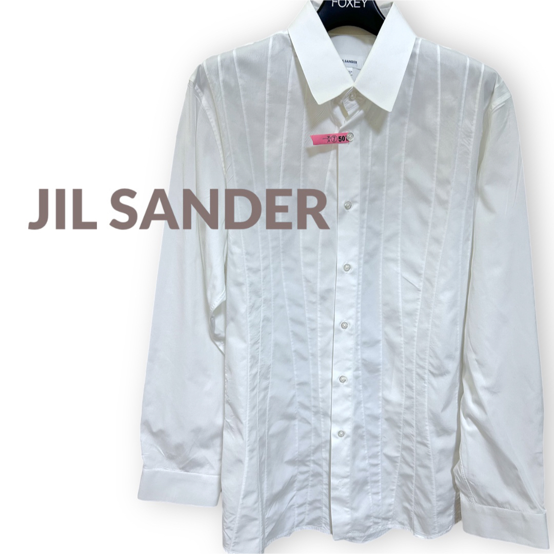 Jil Sander(ジルサンダー)のジルサンダー　シャツ　コットン１００％　サイズ４０　JIL SANDER メンズのトップス(シャツ)の商品写真