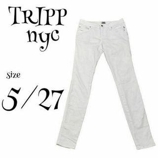 トリップニューヨークシティ(Tripp NYC)のTRIPP nyc トリップニューヨークシティ ☆ スキニージーンズ 白パンツ(デニム/ジーンズ)