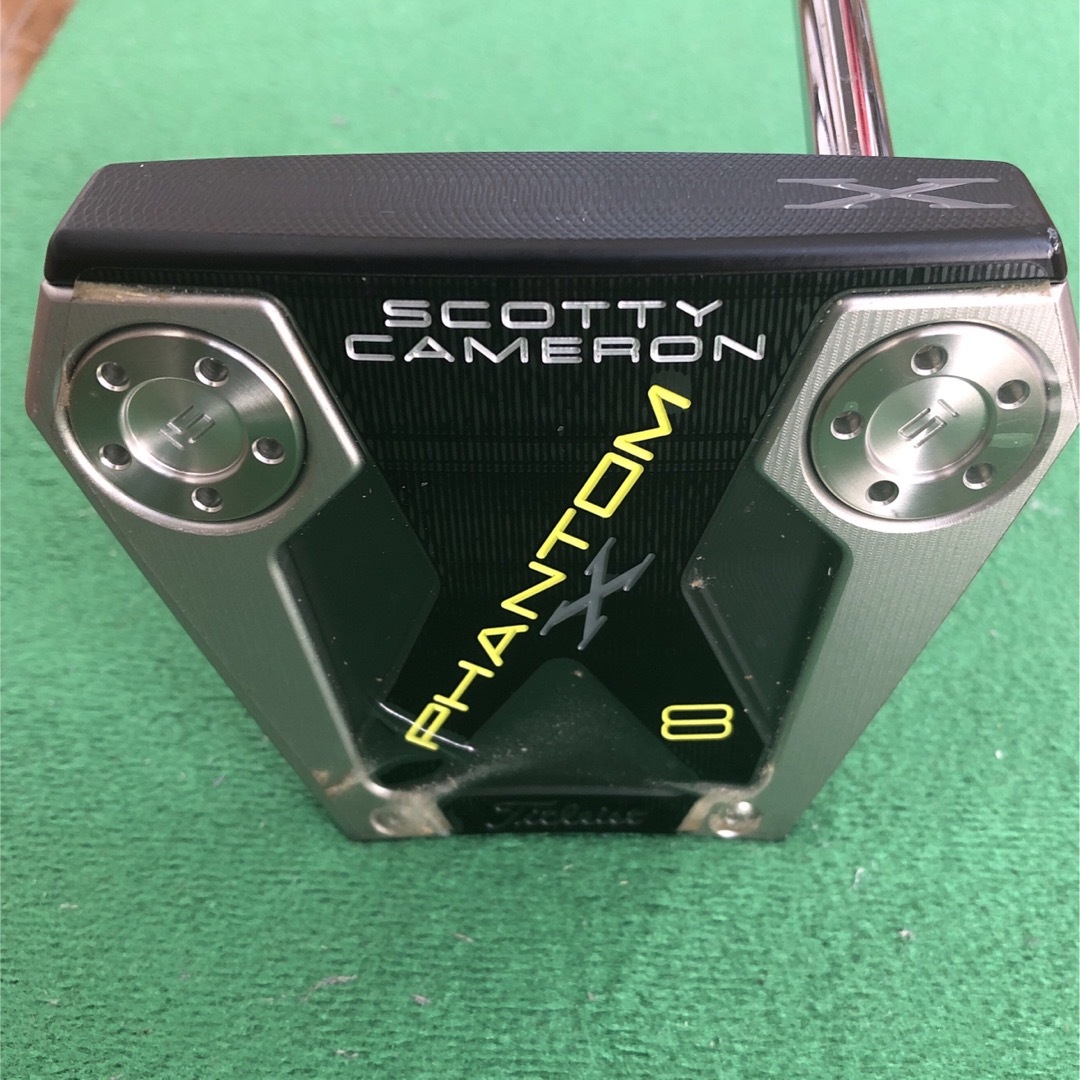 Scotty Cameron(スコッティキャメロン)の【スコッティ・キャメロン Phantom X 8 パター スポーツ/アウトドアのゴルフ(クラブ)の商品写真