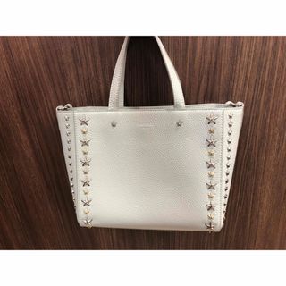 ジミーチュウ(JIMMY CHOO)の【再再値下げ❗️】💎ジミーチュウ　レザー　2wayショルダーバッグ(ショルダーバッグ)