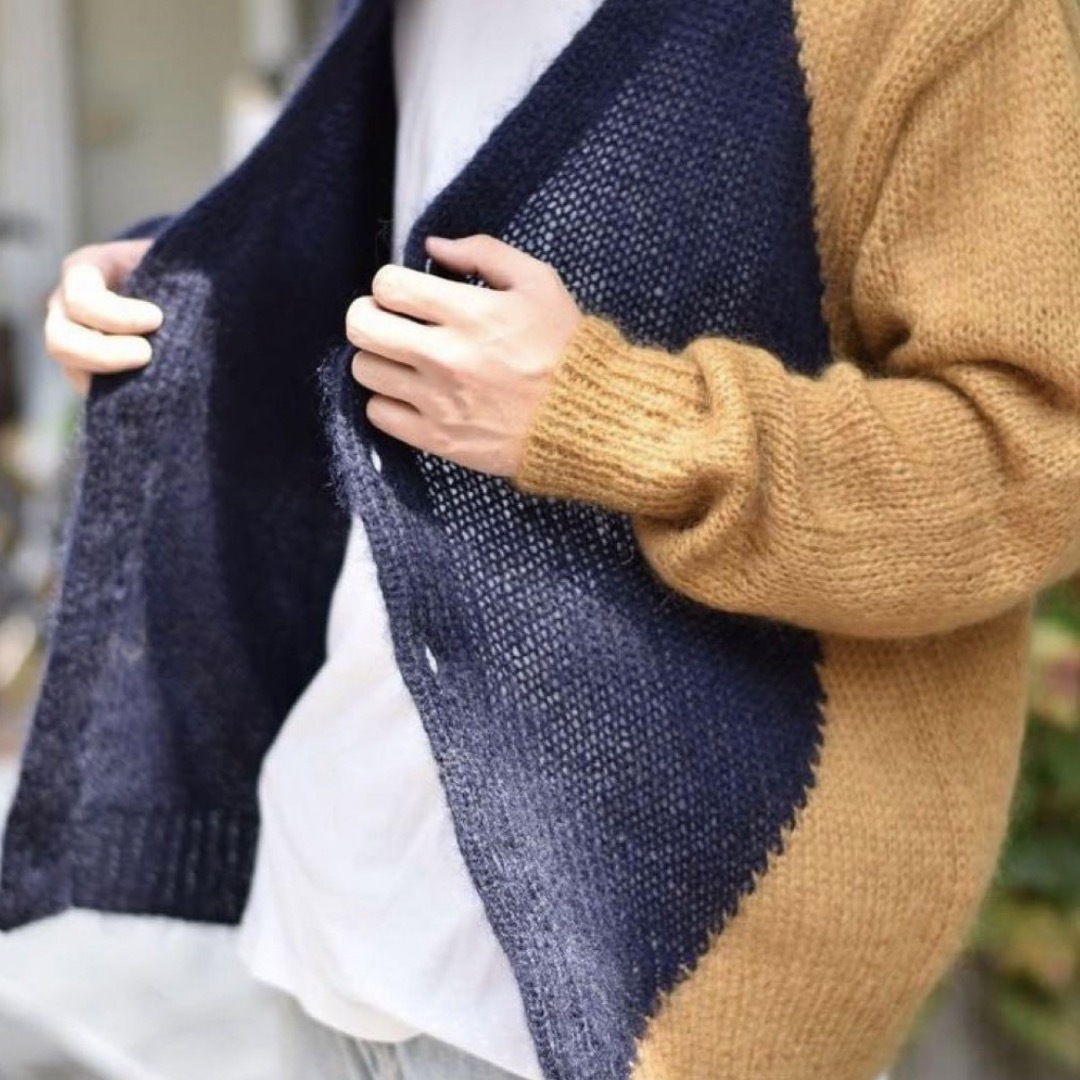 NOMA t.d. - NOMA t.d Hand Knitted Mohair Cardiganの通販 by NOMA t.d. - NOMA t.d Hand Knitted Mohair Cardiganの通販 by