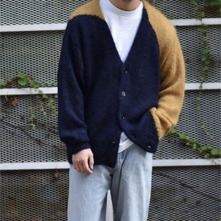 ノマティーディー(NOMA t.d.)のNOMA t.d Hand Knitted Mohair Cardigan(カーディガン)