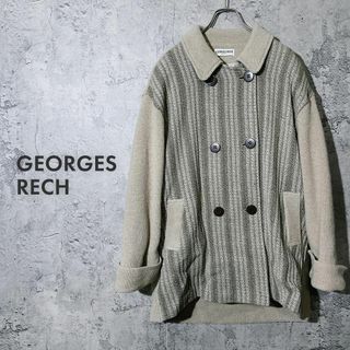 ジョルジュレッシュ(GEORGES RECH)の【翌日配送 ❀】ジョルジュ レッシュ ピーコート ニット ウェア トップス M(ピーコート)