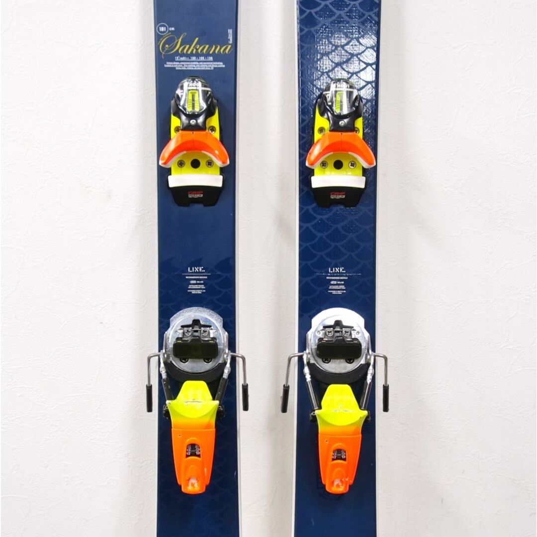 美品 ライン LINE SAKANA サカナ 181cm センター105mm 美品 ライン LINE SAKANA サカナ 181cm センター105mm