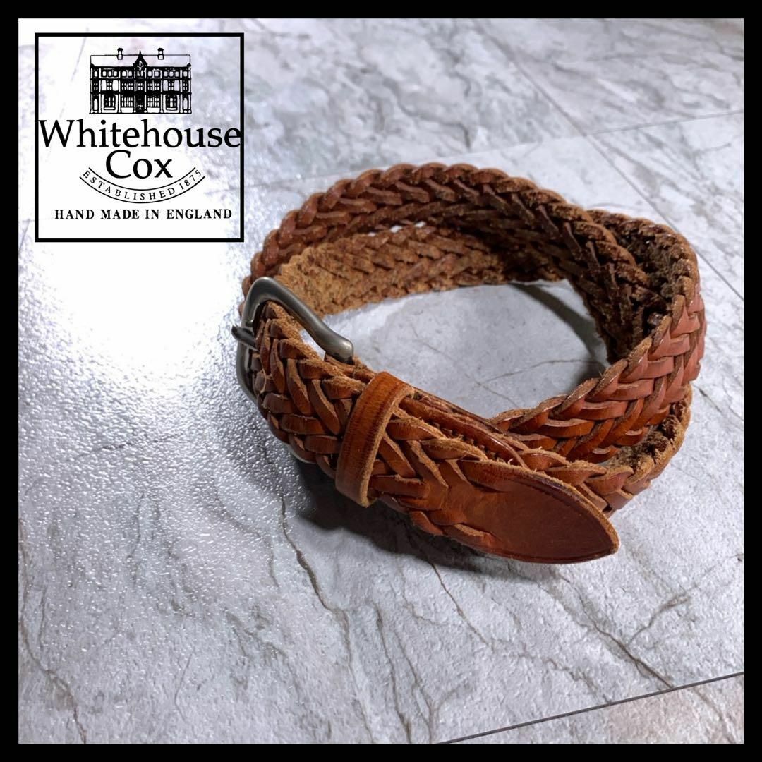 WHITEHOUSE COX(ホワイトハウスコックス)のホワイトハウスコックス メッシュベルト 28mm 30インチ ニュートン メンズのファッション小物(ベルト)の商品写真