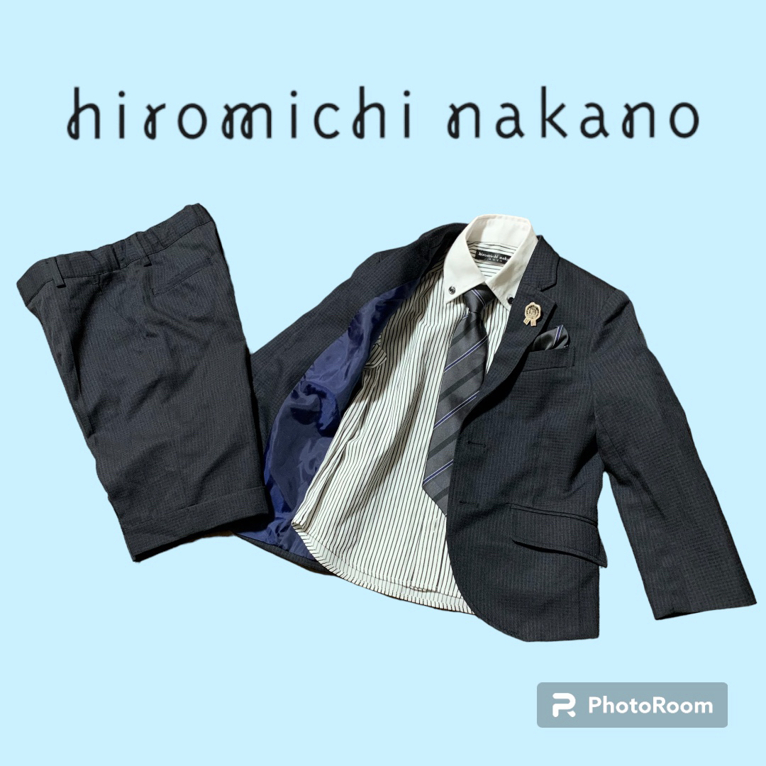 HIROMICHI NAKANO(ヒロミチナカノ)の【SALE 5280→3400】hiromichinakano ヒロミチナカノ キッズ/ベビー/マタニティのキッズ服男の子用(90cm~)(ドレス/フォーマル)の商品写真