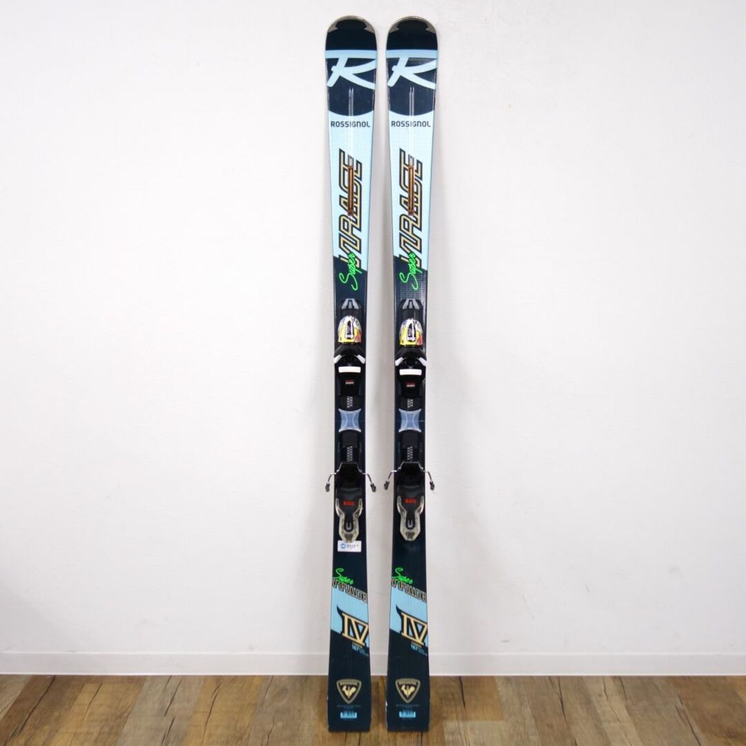 素材-ロシニョール ROSSIGNOL SUPER VIRAGE IV スーパービラージュ4 167cm ビンディング LOOK XPRESS11 ゲレンデ アルペン スキー アウトドア