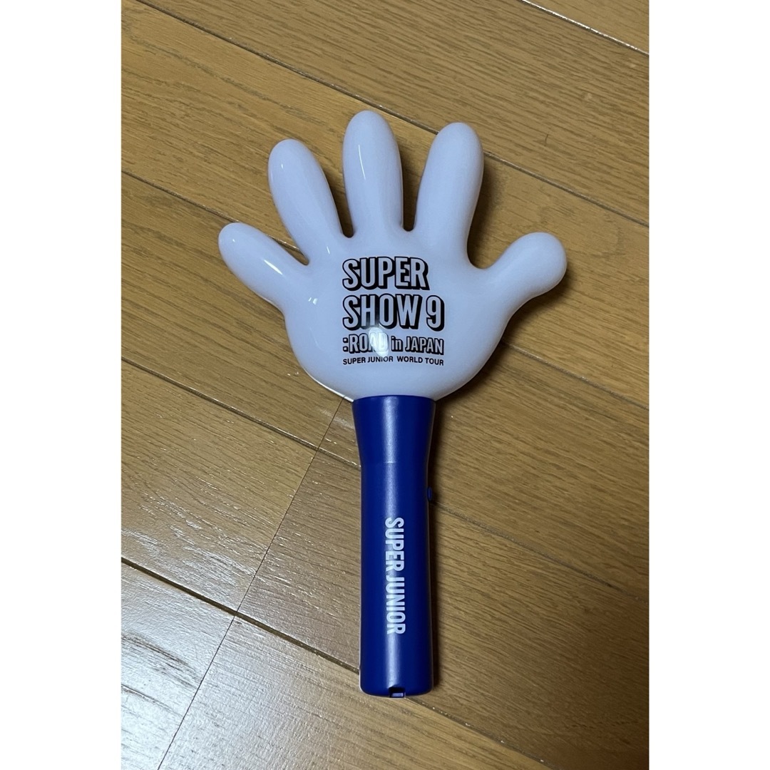 SUPER JUNIOR(スーパージュニア)のSUPER SHOW９：ROAD in JAPANオリジナルスティッ9ライト エンタメ/ホビーのCD(K-POP/アジア)の商品写真