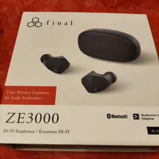 final - final フルワイヤレスイヤホン ZE3000 BLACK