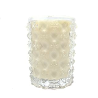 クロムハーツ(Chrome Hearts)のクロムハーツ CHROME HEARTS CANDLE SML CRYSTAL 100G アロマキャンドル オブジェ ガラス ホワイト(彫刻/オブジェ)