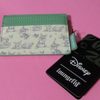 ディズニー(Disney)のディズニー　とんすけ　サンパー　カードケース　Loungefly　ラウンジフライ(キャラクターグッズ)
