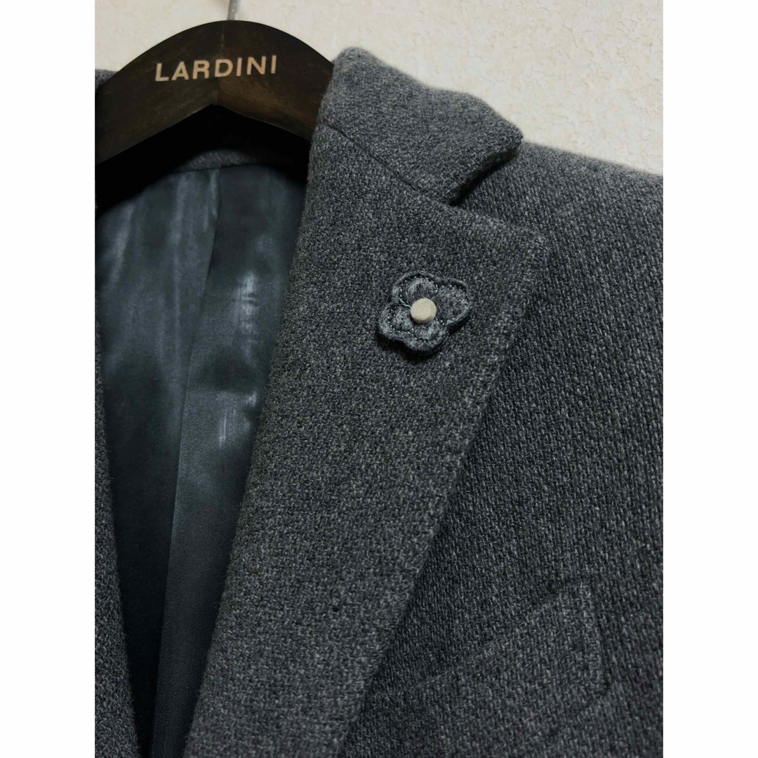 ラルディーニ　LARDINI カシミヤ混　チェスターコート　44