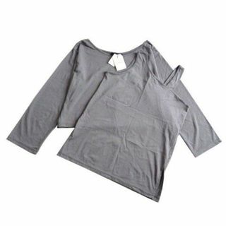 ダブルクローゼット(w closet)の新品 ダブルクローゼット w closet ロンT タンク 2枚セット 長袖 T(カットソー(長袖/七分))