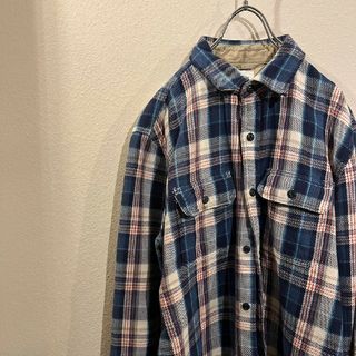 ギャップ(GAP)のGAP　ギャップ　ネルシャツ　青　ブルー(シャツ)