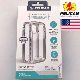 ペリカン(Pelikan)の新品iPhone 12/12 pro対応 USA ペリカン クリア ストラップ付(iPhoneケース)