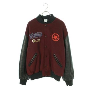 ヴェトモン(VETEMENTS)のヴェトモン  MAYBE MENTAL COLLEGE JACKET/UE52JA440R 袖レザー切替スタジャンブルゾン メンズ M(ブルゾン)