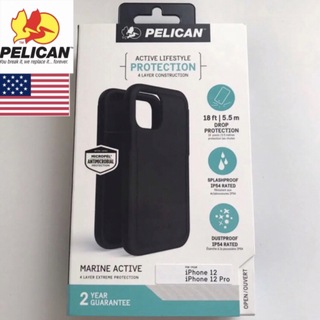 ペリカン(Pelikan)の新品iPhone 12/12 pro対応 USA ペリカン クリア ストラップ付(iPhoneケース)
