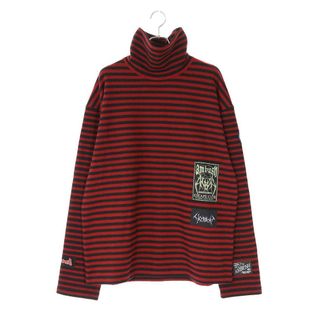 アンブッシュ(AMBUSH)のアンブッシュ  STRIPED TURTLENECK ボーダーストライプタートルネックニット メンズ XL(ニット/セーター)