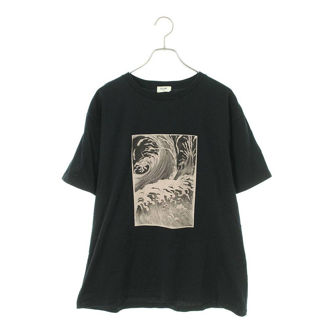 celine(セリーヌ)のセリーヌバイエディスリマン  2X45F671Q フォトプリントWAVEルーズTシャツ メンズ L メンズのトップス(Tシャツ/カットソー(半袖/袖なし))の商品写真