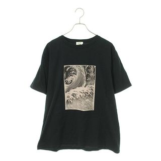 セリーヌ(celine)のセリーヌバイエディスリマン  2X45F671Q フォトプリントWAVEルーズTシャツ メンズ L(Tシャツ/カットソー(半袖/袖なし))