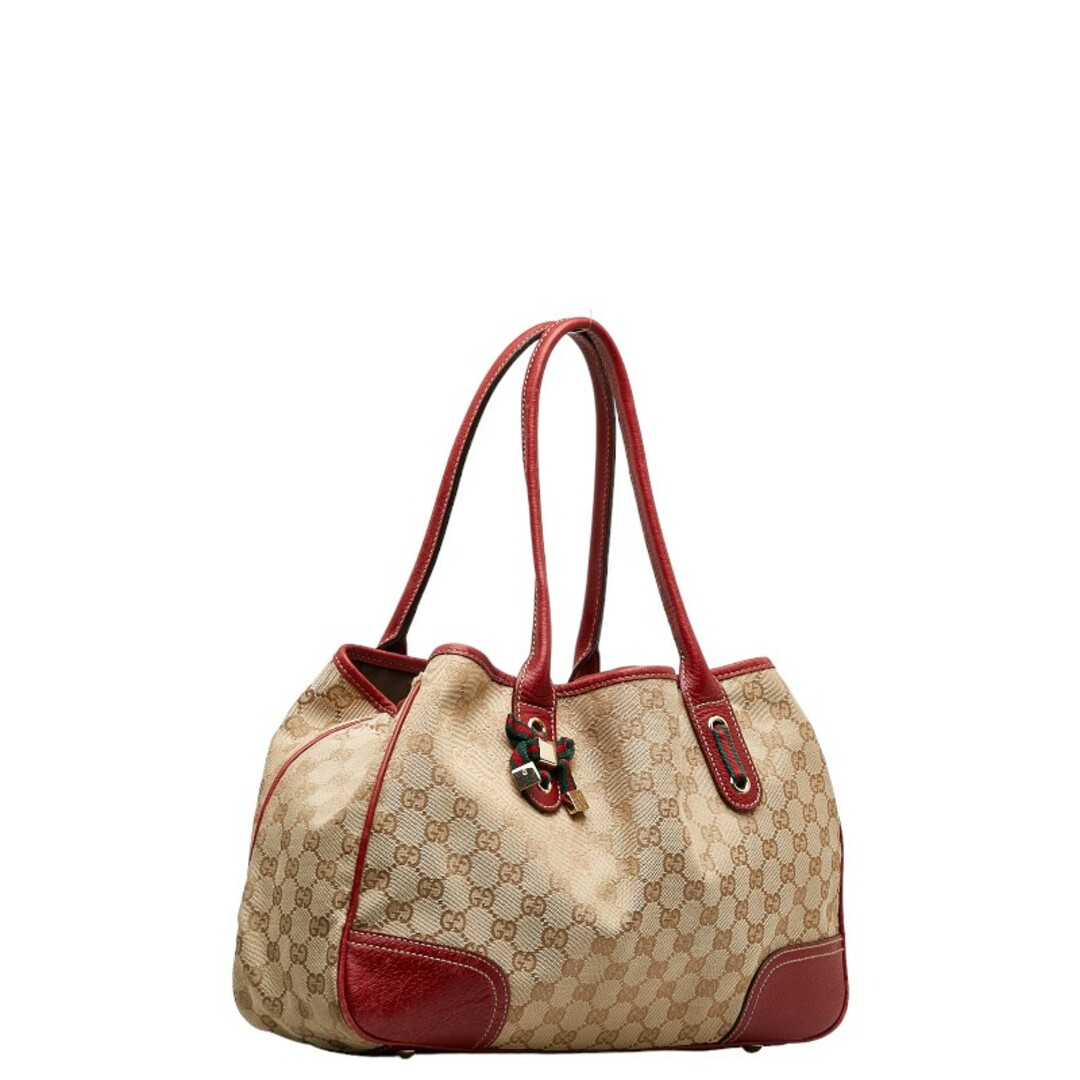 グッチ GGキャンバス プリンシー リボン ショルダーバッグ トートバッグ 163805 キャンバス レディース GUCCI 【1-0130301】