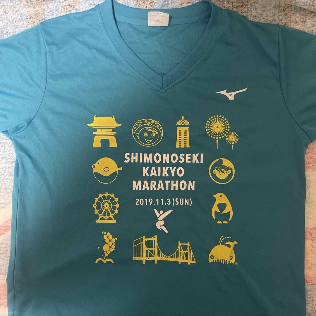 MIZUNO(ミズノ)の海響マラソン（2019年）Tシャツ スポーツ/アウトドアのランニング(ウェア)の商品写真