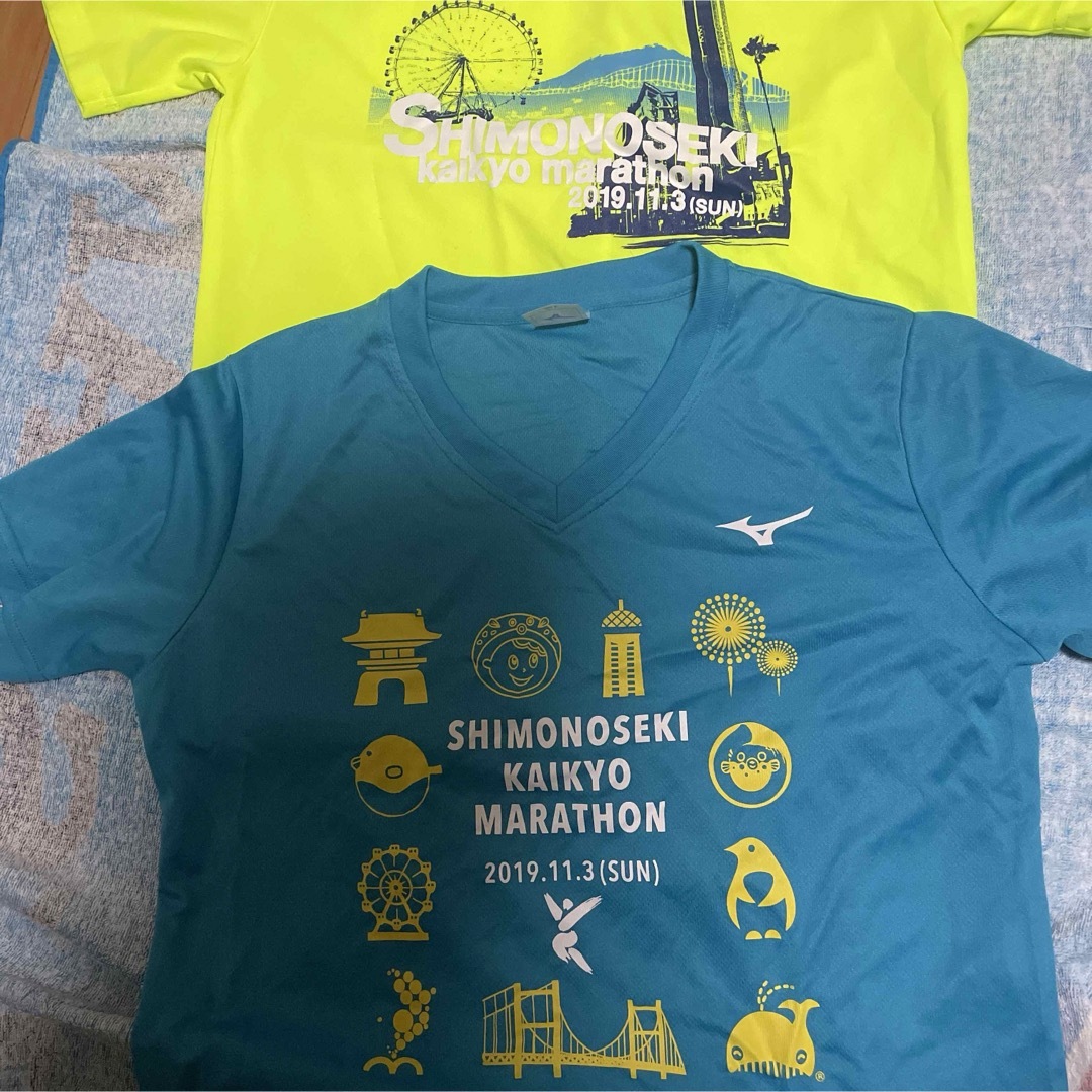 MIZUNO(ミズノ)の海響マラソン（2019年）Tシャツ スポーツ/アウトドアのランニング(ウェア)の商品写真