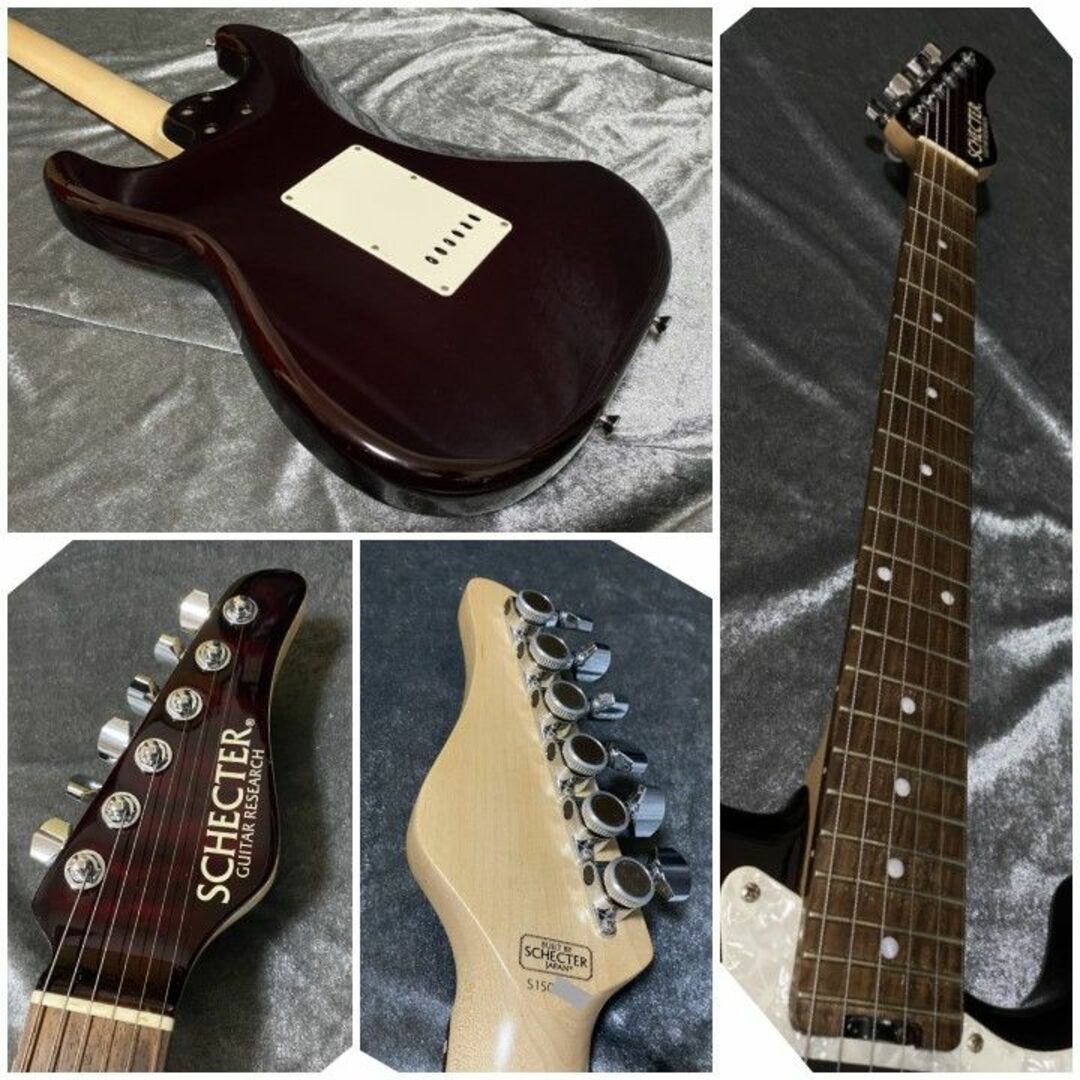 SCHECTER GS-1-VTR 安心の国産本格モデル アッシュボディ SCHECTER GS-1-VTR 安心の国産本格モデル アッシュボディ