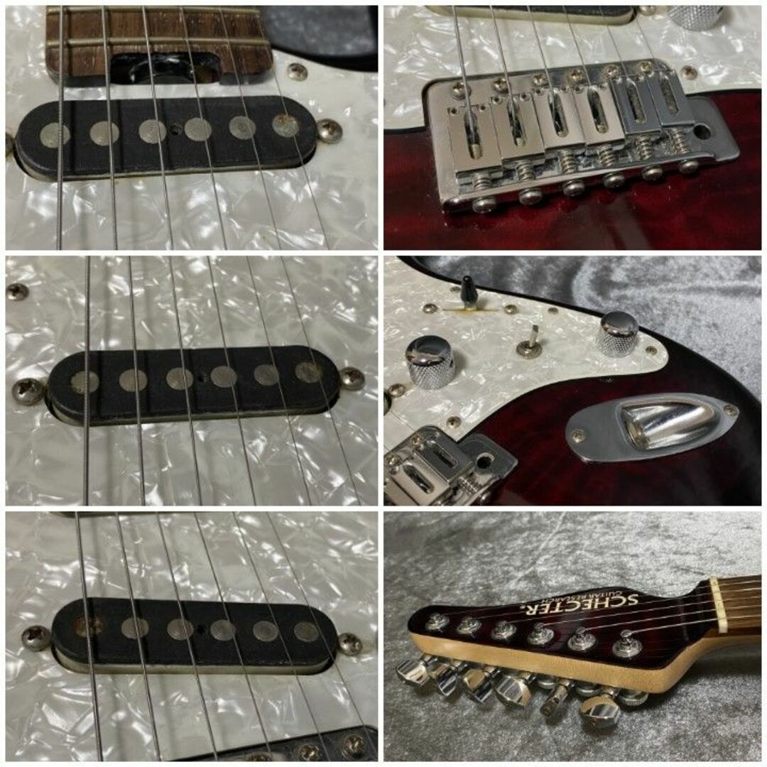 SCHECTER GS-1-VTR 安心の国産本格モデル アッシュボディ SCHECTER GS-1-VTR 安心の国産本格モデル アッシュボディ
