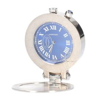 カルティエ(Cartier)のカルティエ  W0100073 ハッピーバースデイ アラーム機能付トラベルクロック時計 メンズ(その他)